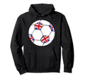 British Football Soccer London King Hoodie - Casual Everyday Wear Unisex - T-Shirt, Sweatshirt, Hoodie