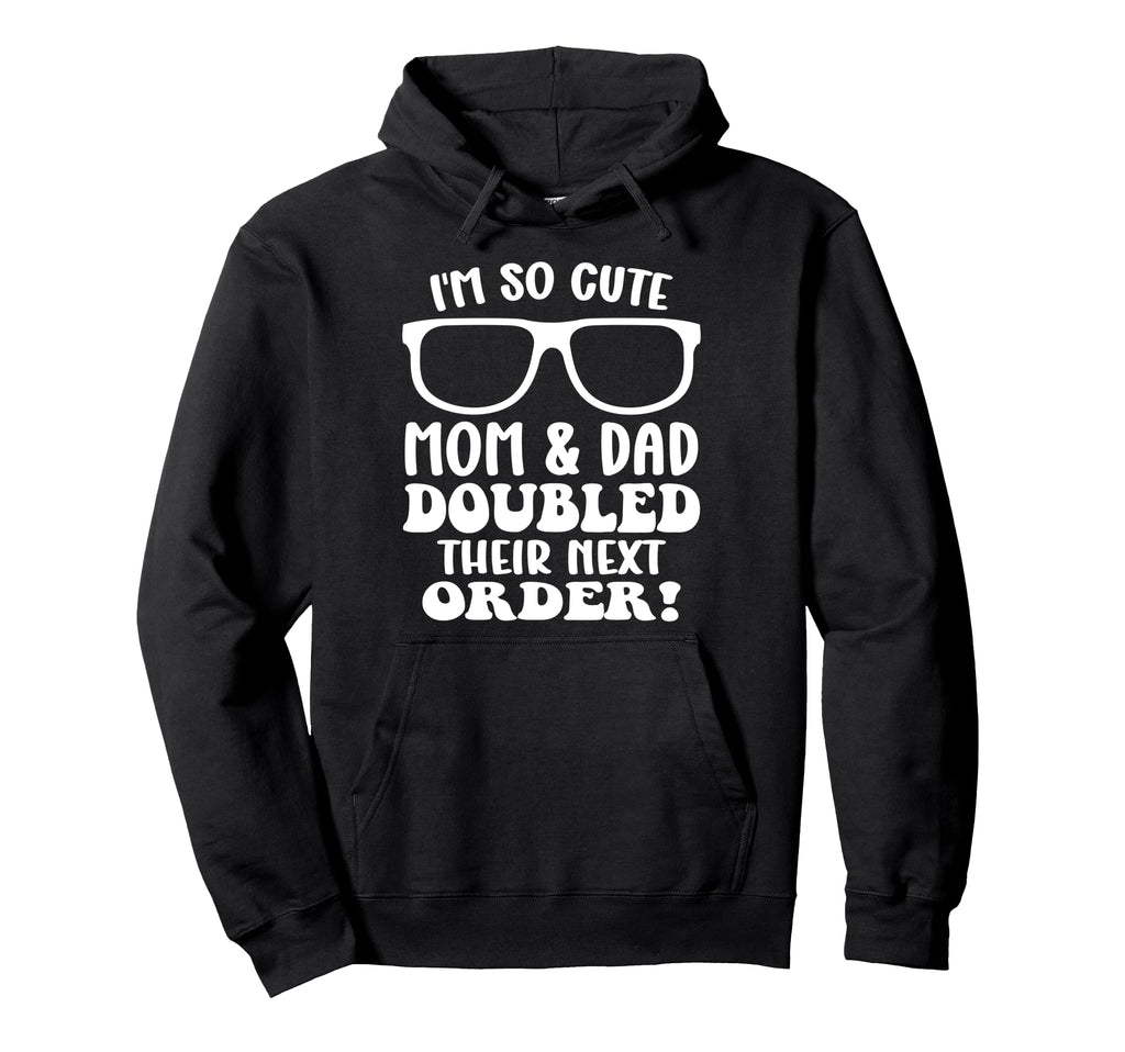 Twinning Day Im So Mom Dad Doubled Hoodie - Casual Everyday Wear Men Women - T-Shirt, Sweatshirt, Hoodie