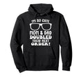 Twinning Day Im So Mom Dad Doubled Hoodie - Casual Everyday Wear Men Women - T-Shirt, Sweatshirt, Hoodie