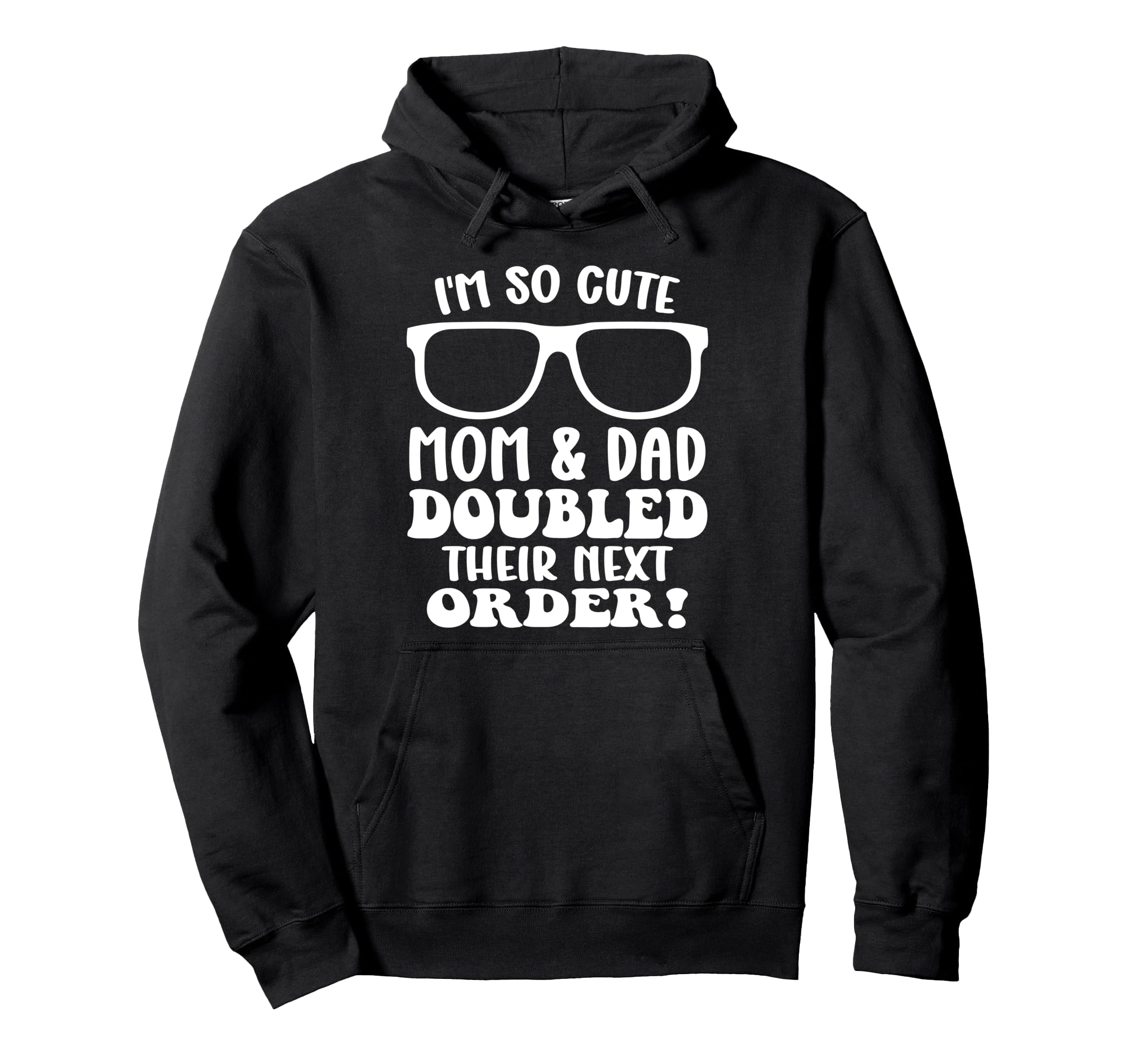 Twinning Day Im So Mom Dad Doubled Hoodie - Casual Everyday Wear Men Women - T-Shirt, Sweatshirt, Hoodie