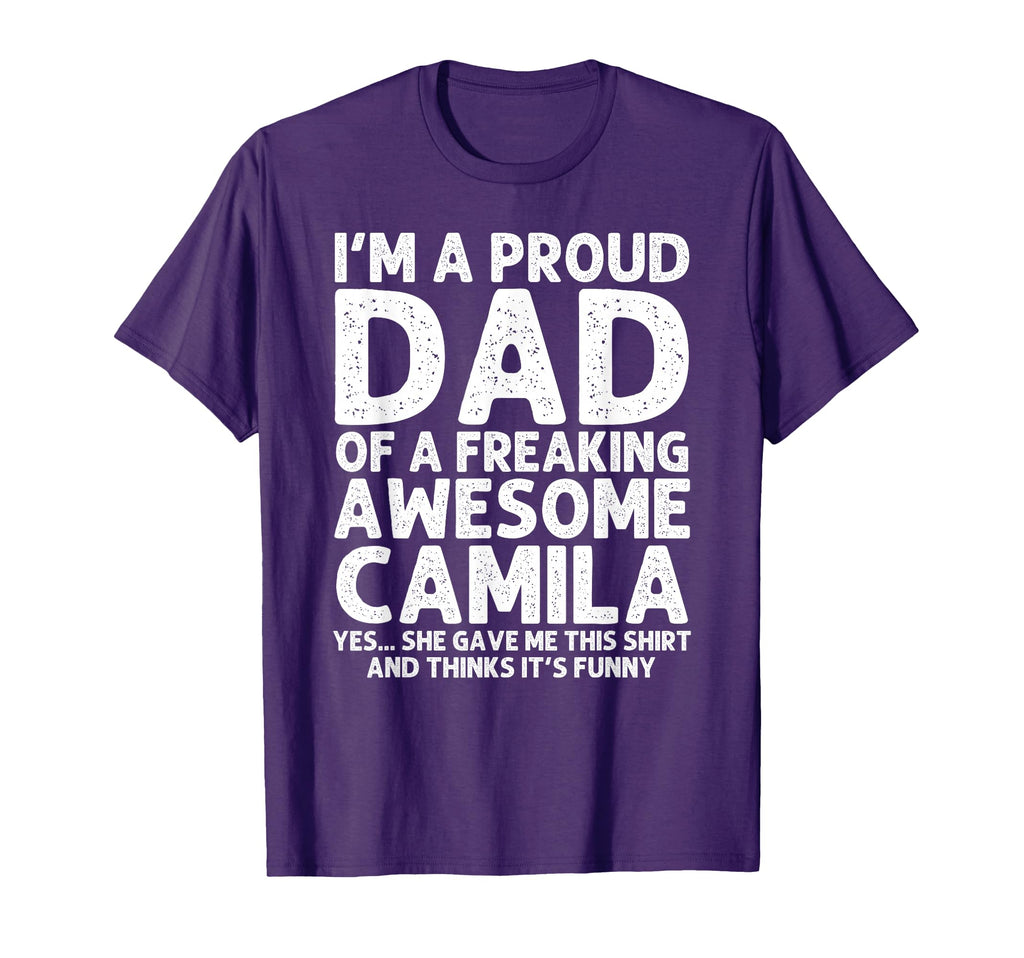 Dad Camila Gift Fathers Day Funny T-Shirt - Aesthetic Graphic for Adults - T-Shirt, Sweatshirt, Hoodie