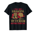 Im Dad Grandpa And Veteran Fathers Day T-Shirt - Unique Graphic Men Women - T-Shirt, Sweatshirt, Hoodie