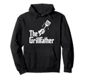 Grillfather Funny Bbq Dad Grilling Hoodie - Aesthetic Graphic Men Women - T-Shirt, Sweatshirt, Hoodie