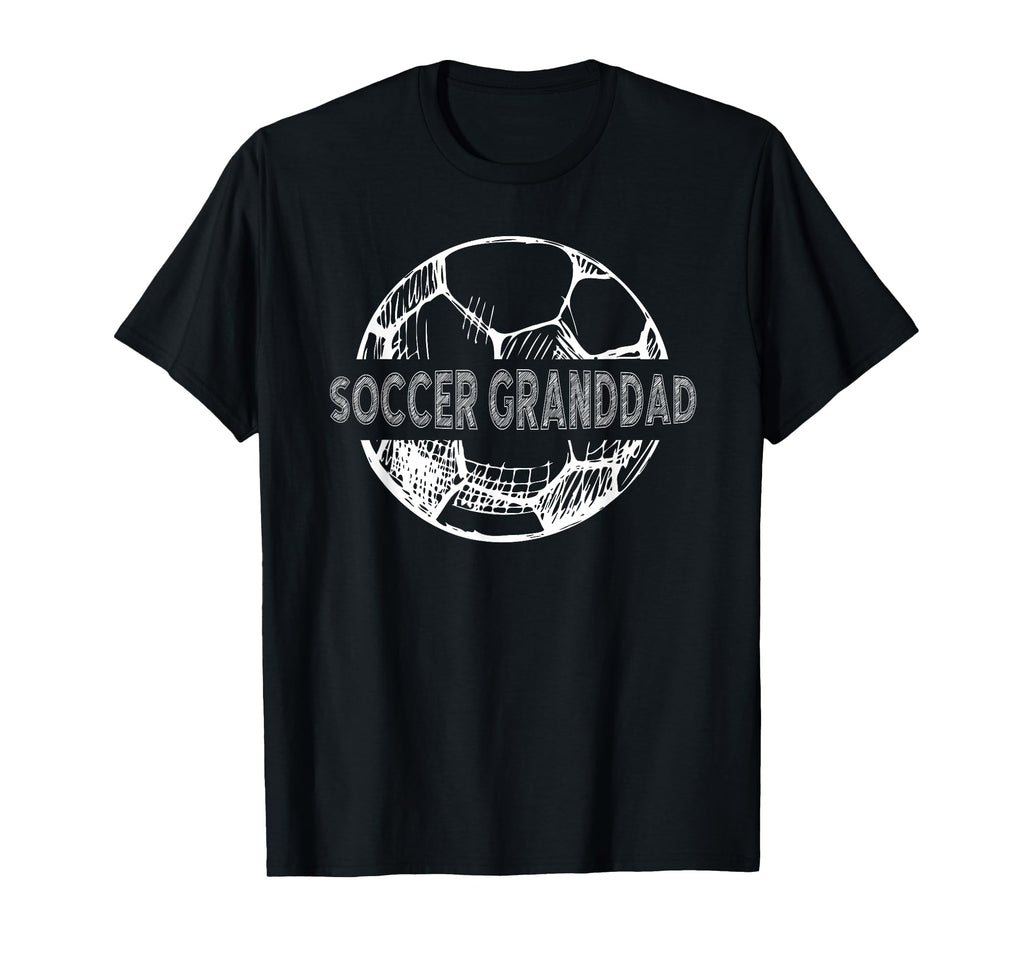 Soccer Granddad Grandpa Granddad T-Shirt - Custom Art Print Men Women - T-Shirt, Sweatshirt, Hoodie