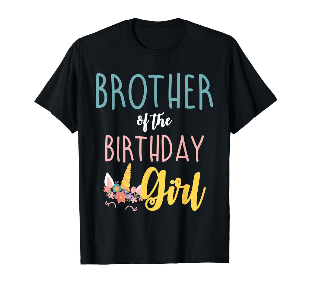 Brother Birthday Brother Gifts Unicorn T-Shirt - Unique Graphic Men Women - T-Shirt, Sweatshirt, Hoodie