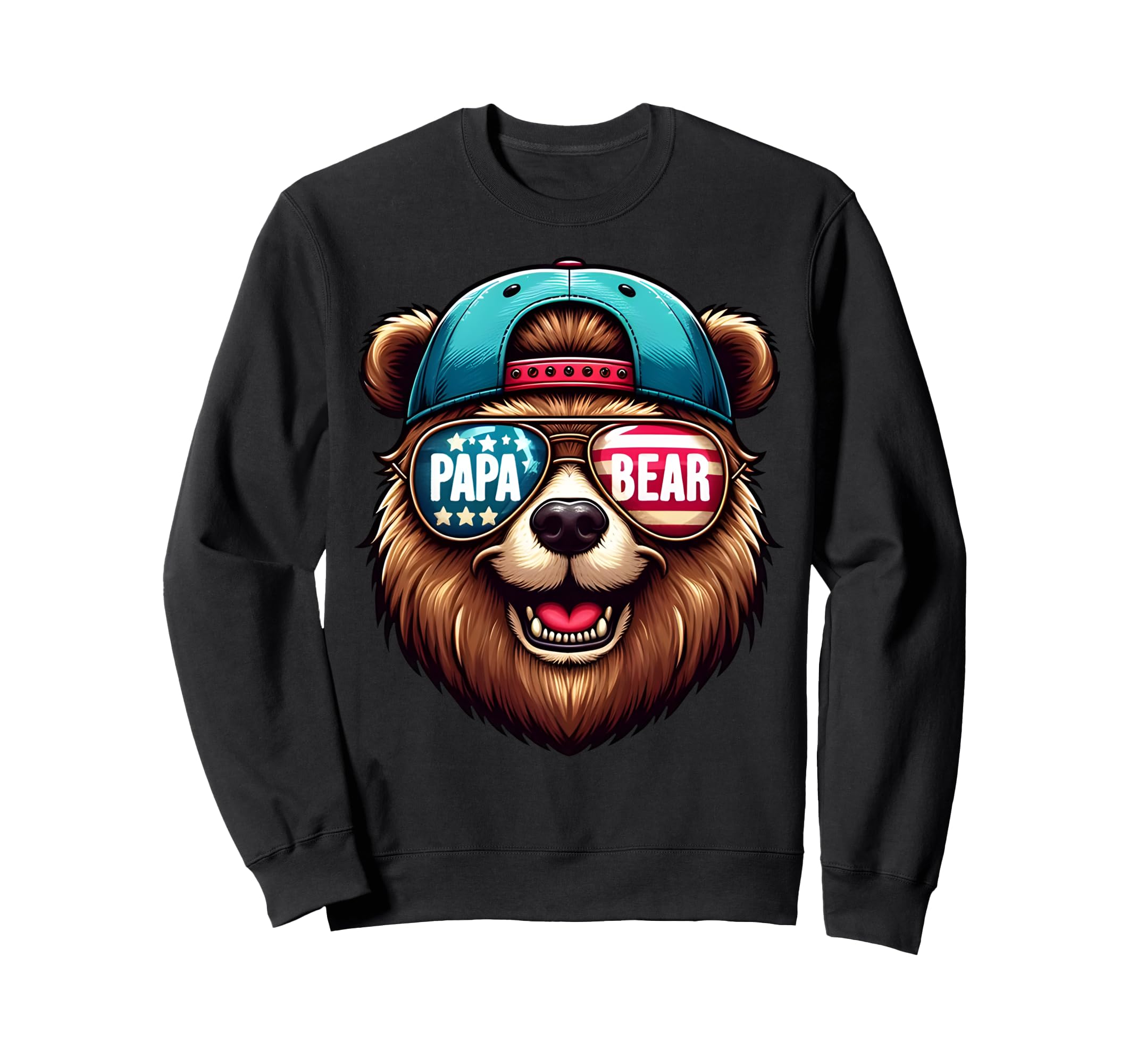 Papa Bear Gifts Funny Birthday Fun Sweatshirt - Novelty Apparel for Adults - T-Shirt, Sweatshirt, Hoodie