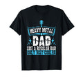 Heavy Metal Dad Metalhead Guitar T-Shirt - Graphic Print Men Women - T-Shirt, Sweatshirt, Hoodie
