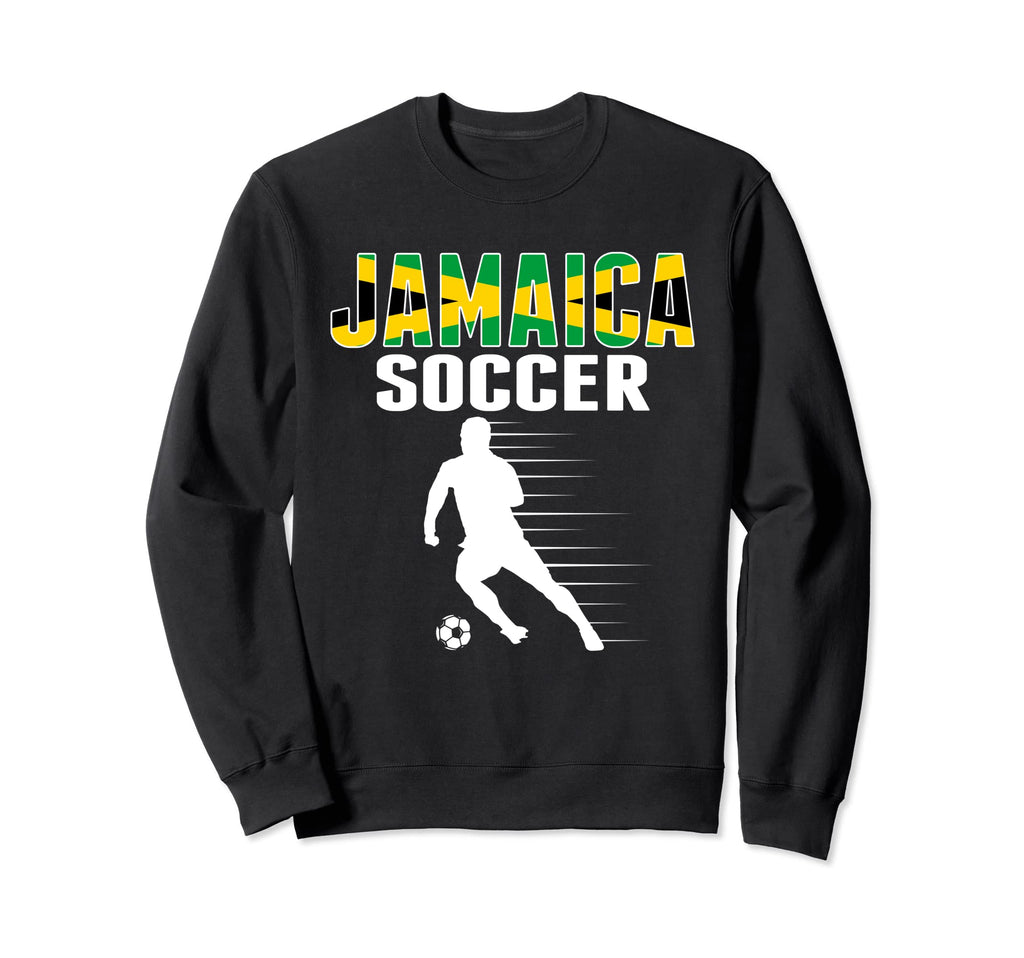 Jamaica Soccer Fans Jersey Sweatshirt - Minimalist Print Men Women - T-Shirt, Sweatshirt, Hoodie