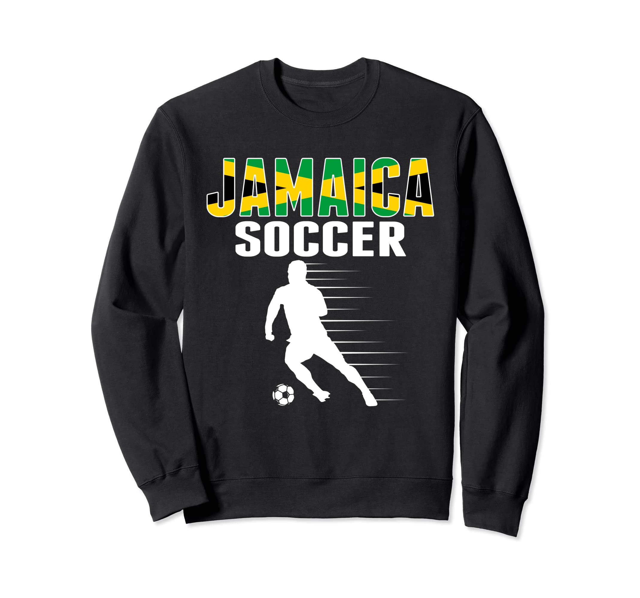 Jamaica Soccer Fans Jersey Sweatshirt - Minimalist Print Men Women - T-Shirt, Sweatshirt, Hoodie