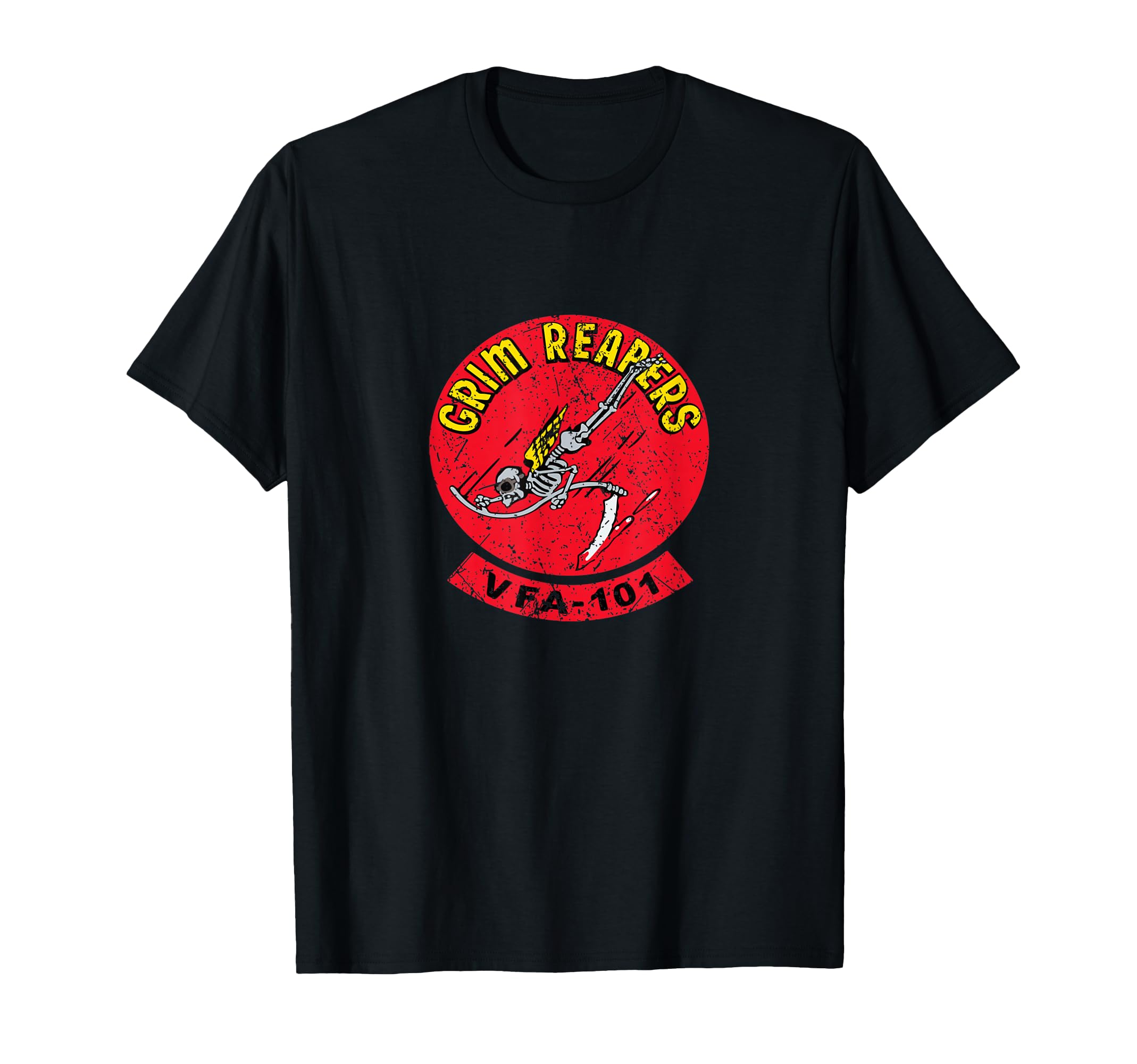 Vfa 101 Grim Reapers Squadron T-Shirt - Casual Everyday Wear for Adults - T-Shirt, Sweatshirt, Hoodie