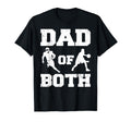 Dad Both Funny Football Basketball Dad T-Shirt - Novelty Apparel for Adults - T-Shirt, Sweatshirt, Hoodie