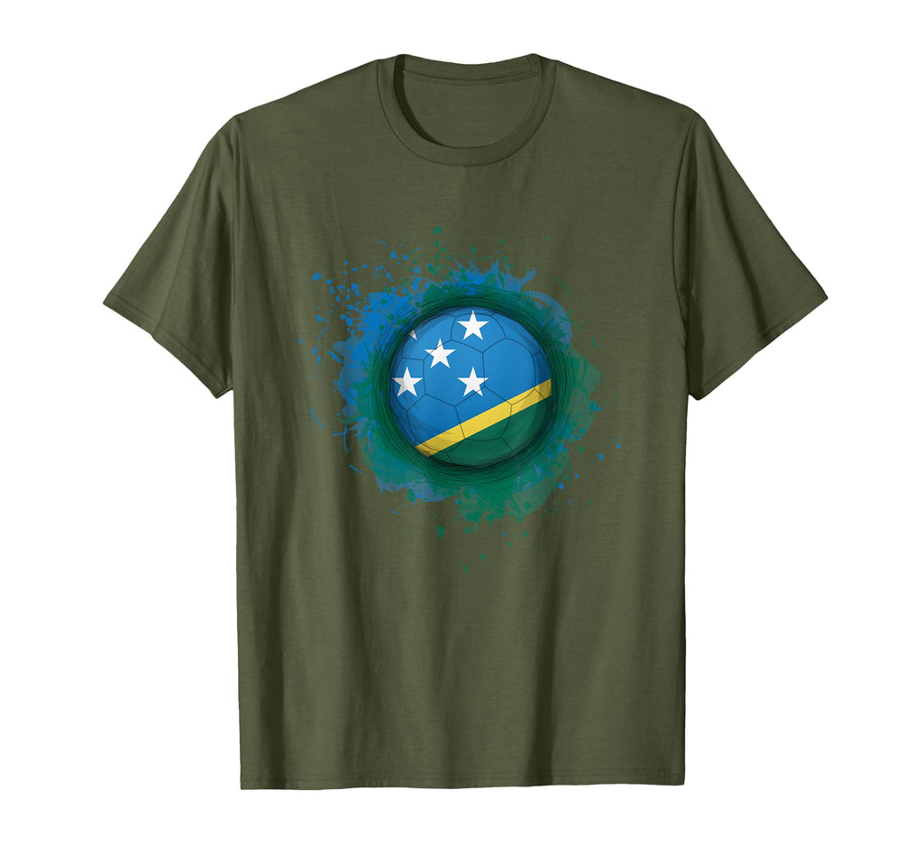 Proud Heritage Solomon Islands Flag T-Shirt - Aesthetic Graphic Men Women - T-Shirt, Sweatshirt, Hoodie