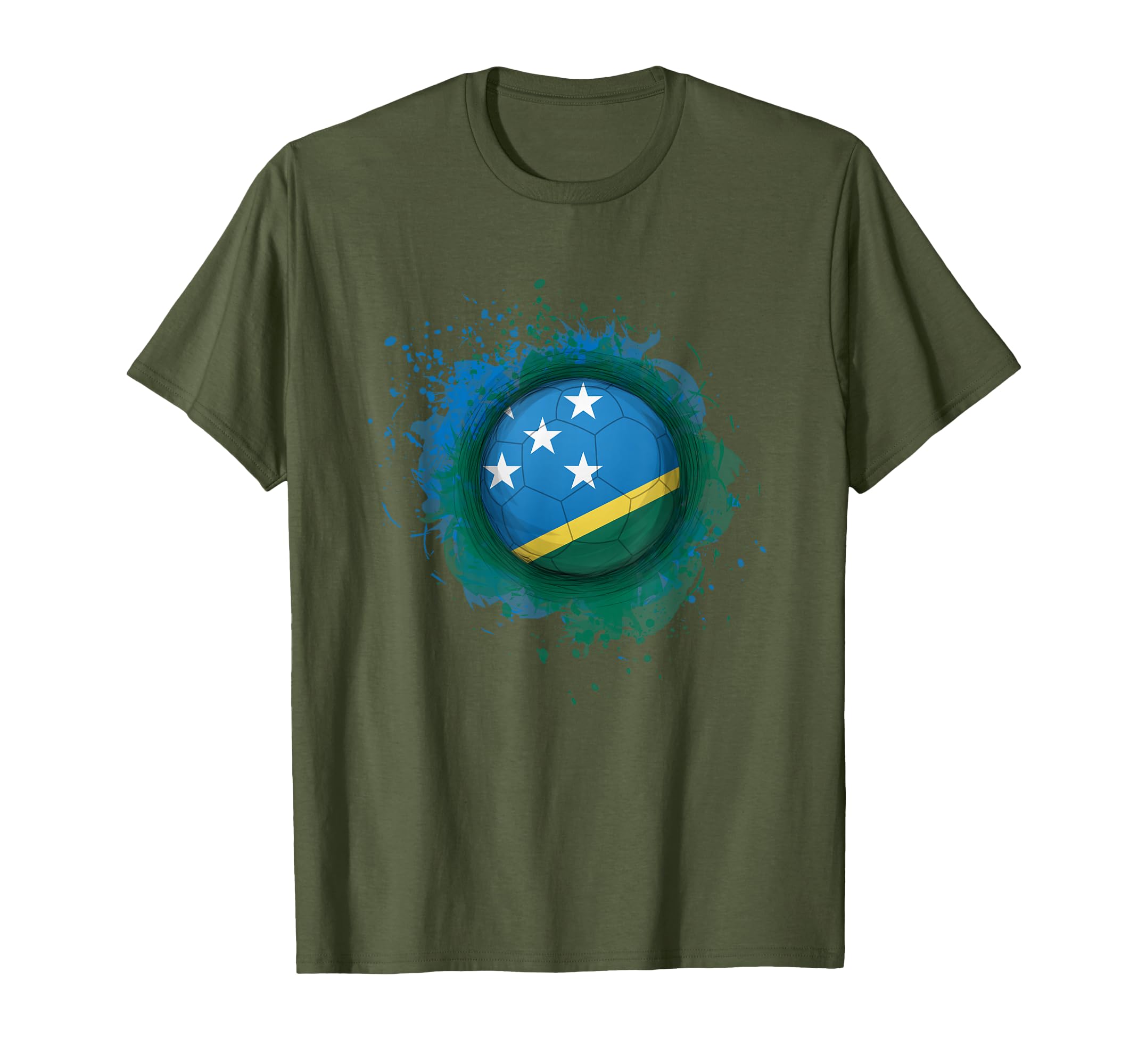 Proud Heritage Solomon Islands Flag T-Shirt - Aesthetic Graphic Men Women - T-Shirt, Sweatshirt, Hoodie