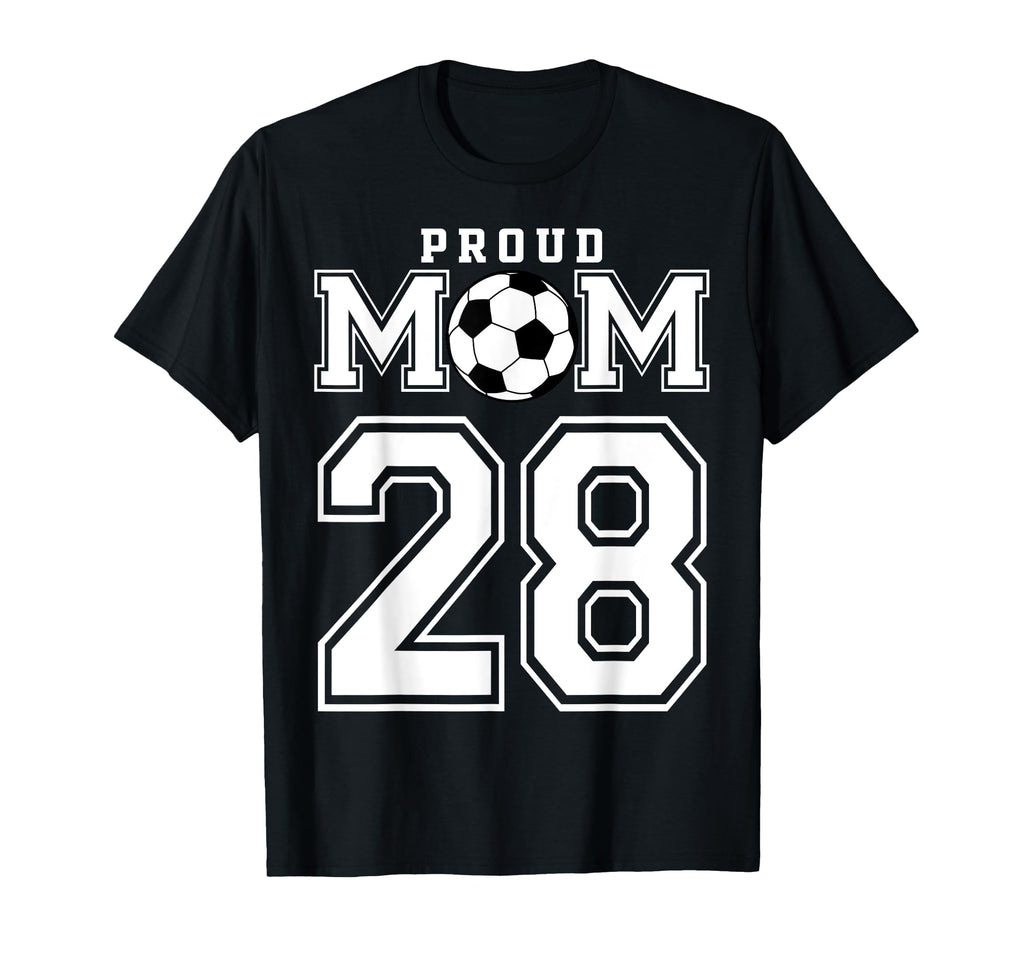 Number 28 Custom Proud Soccer T-Shirt - Aesthetic Graphic for Adults - T-Shirt, Sweatshirt, Hoodie