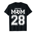 Number 28 Custom Proud Soccer T-Shirt - Aesthetic Graphic for Adults - T-Shirt, Sweatshirt, Hoodie