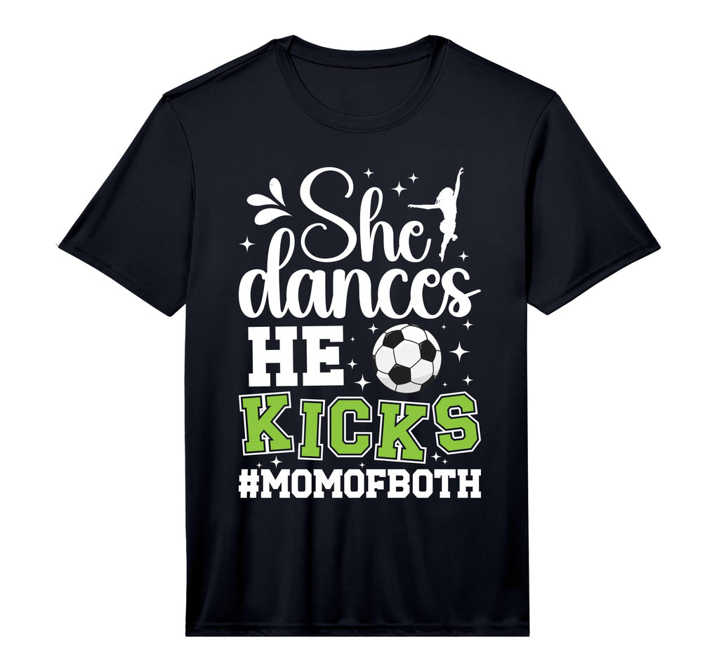 Mens She Dances He Kicks Mom Both Dance T-Shirt - Unique Graphic Men Women - T-Shirt, Sweatshirt, Hoodie