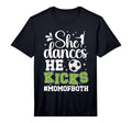 Mens She Dances He Kicks Mom Both Dance T-Shirt - Unique Graphic Men Women - T-Shirt, Sweatshirt, Hoodie