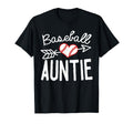 Baseball Auntie T-Shirt - Custom Art Print Unisex - T-Shirt, Sweatshirt, Hoodie