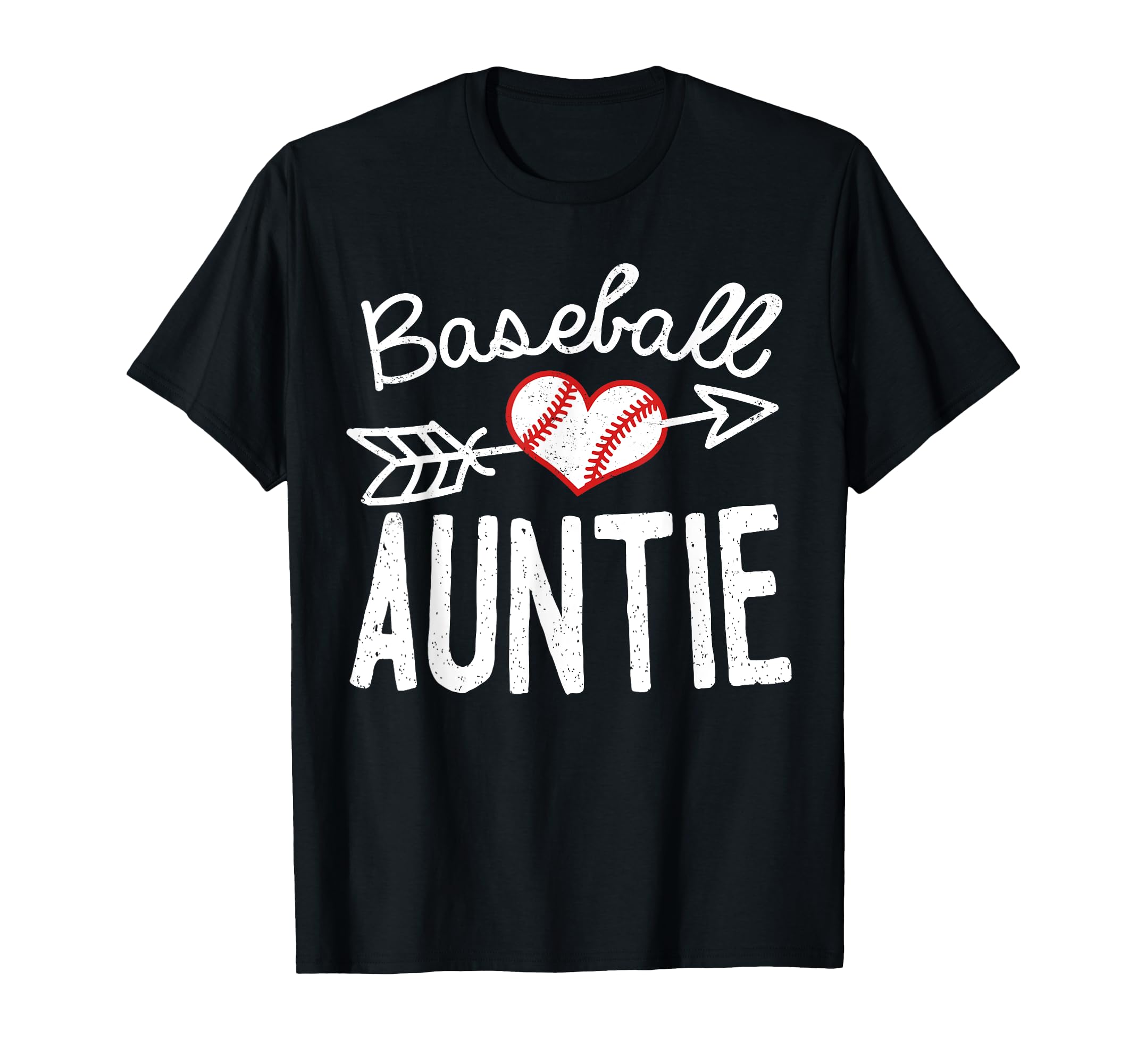 Baseball Auntie T-Shirt - Custom Art Print Unisex - T-Shirt, Sweatshirt, Hoodie