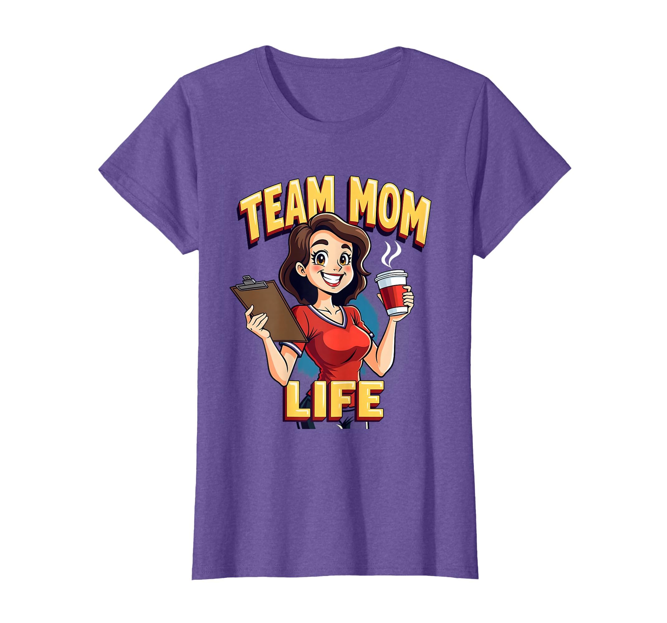 Team Mom Life Sports Mom T-Shirt - Graphic Print Men Women - T-Shirt, Sweatshirt, Hoodie