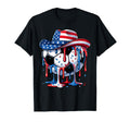 Soccer Ball American Flag Cowboy Hat Drip T-Shirt - Streetwear Style Unisex - T-Shirt, Sweatshirt, Hoodie