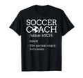 Soccer Coach Definition Funny Gift T-Shirt - Graphic Print for Adults - T-Shirt, Sweatshirt, Hoodie