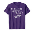 Reel Papa Novelty Father Gift T-Shirt - Minimalist Print Men Women - T-Shirt, Sweatshirt, Hoodie