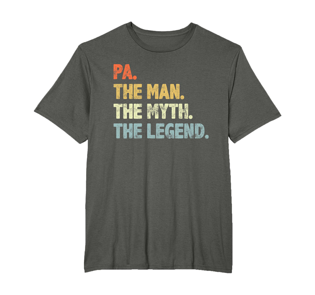 Pa Myth Legend Fathers Day Gift Dad T-Shirt - Streetwear Style Men Women - T-Shirt, Sweatshirt, Hoodie