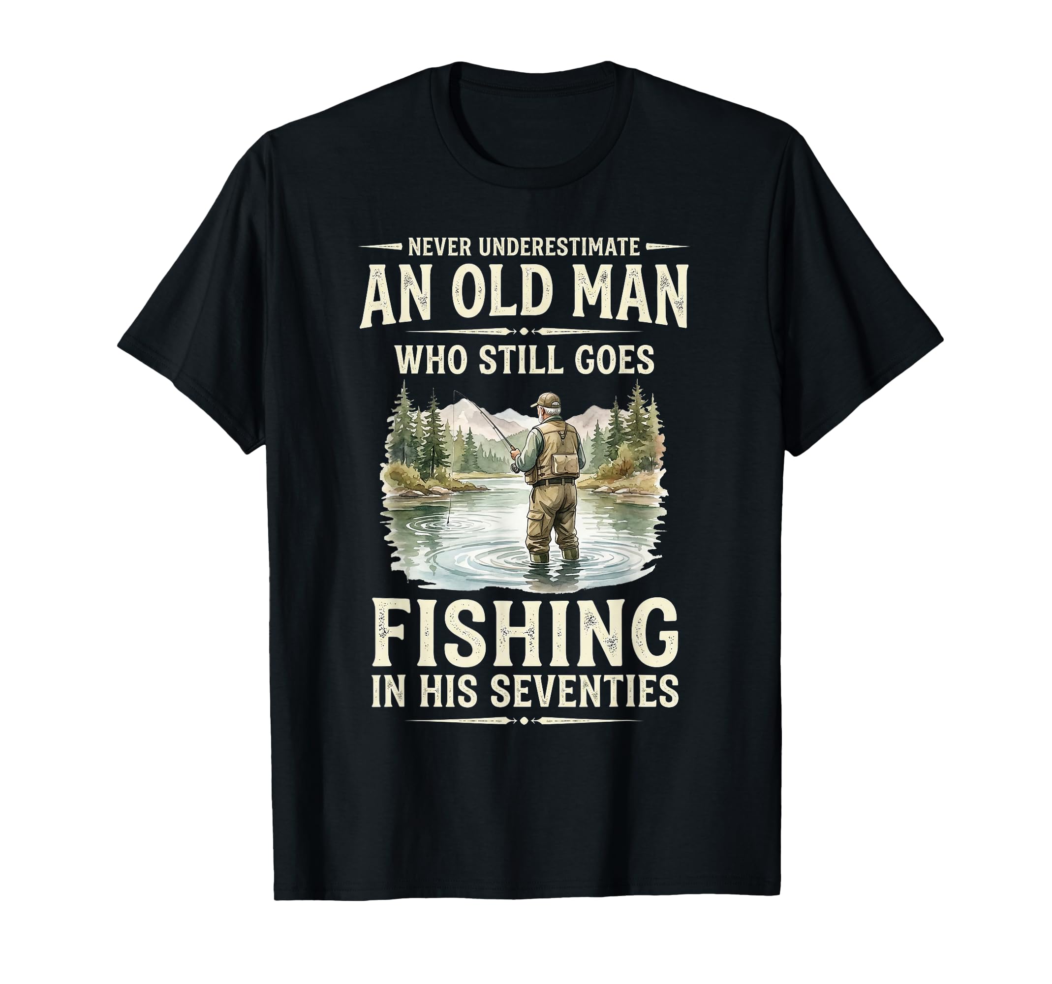 Never Underestimate Old Who Goes T-Shirt - Novelty Apparel Men Women - T-Shirt, Sweatshirt, Hoodie