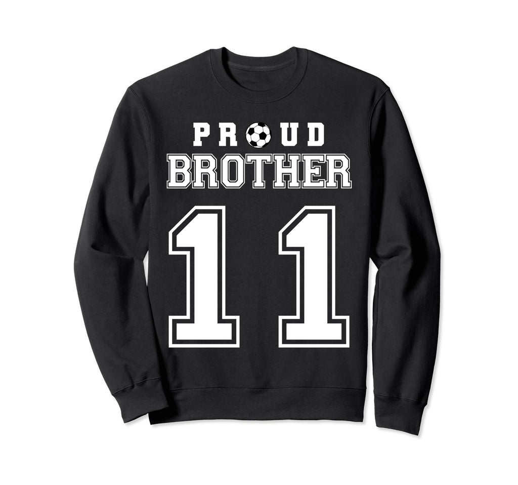 Number 11 Custom Proud Soccer Sweatshirt - Minimalist Print Men Women - T-Shirt, Sweatshirt, Hoodie