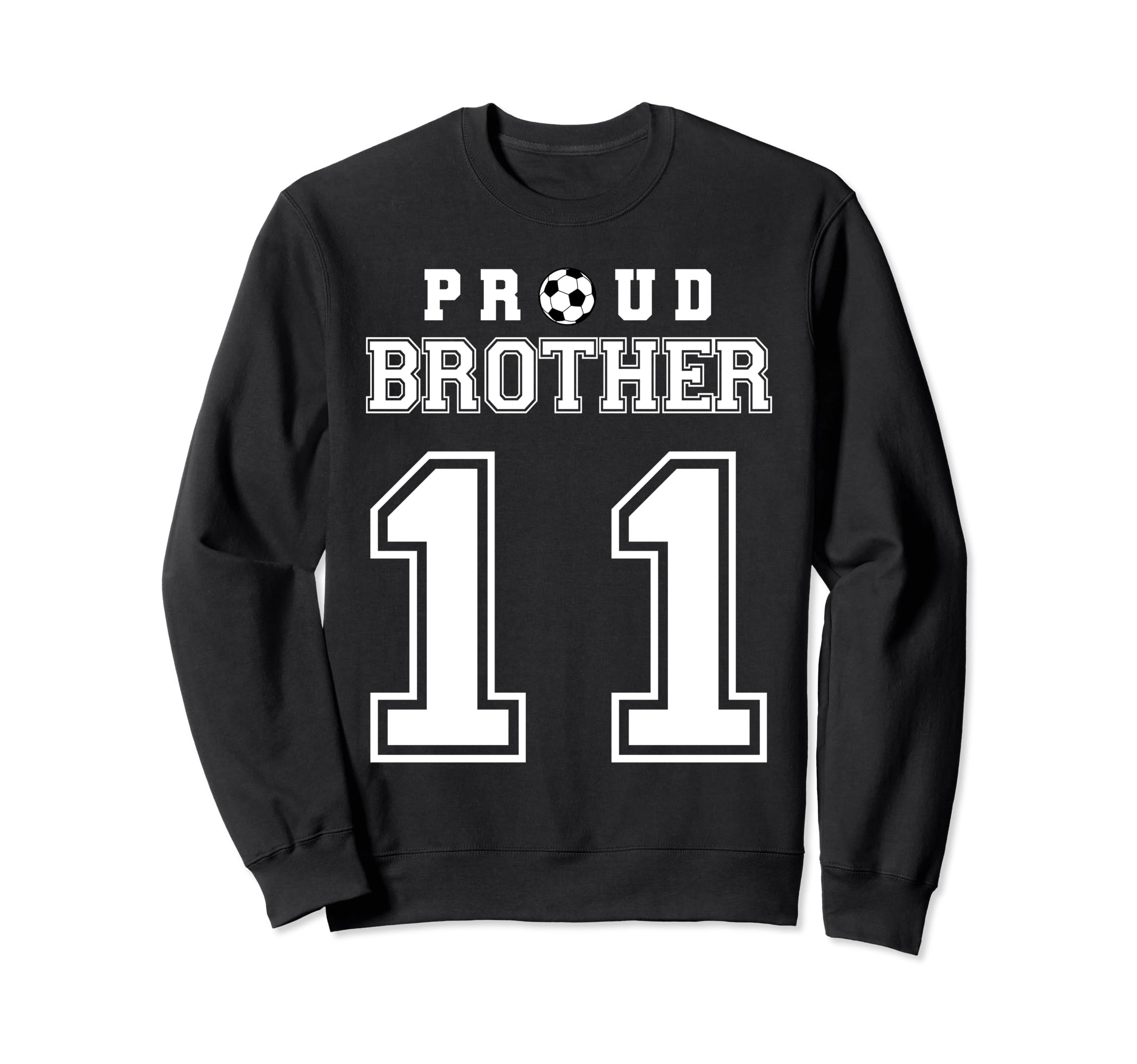 Number 11 Custom Proud Soccer Sweatshirt - Minimalist Print Men Women - T-Shirt, Sweatshirt, Hoodie