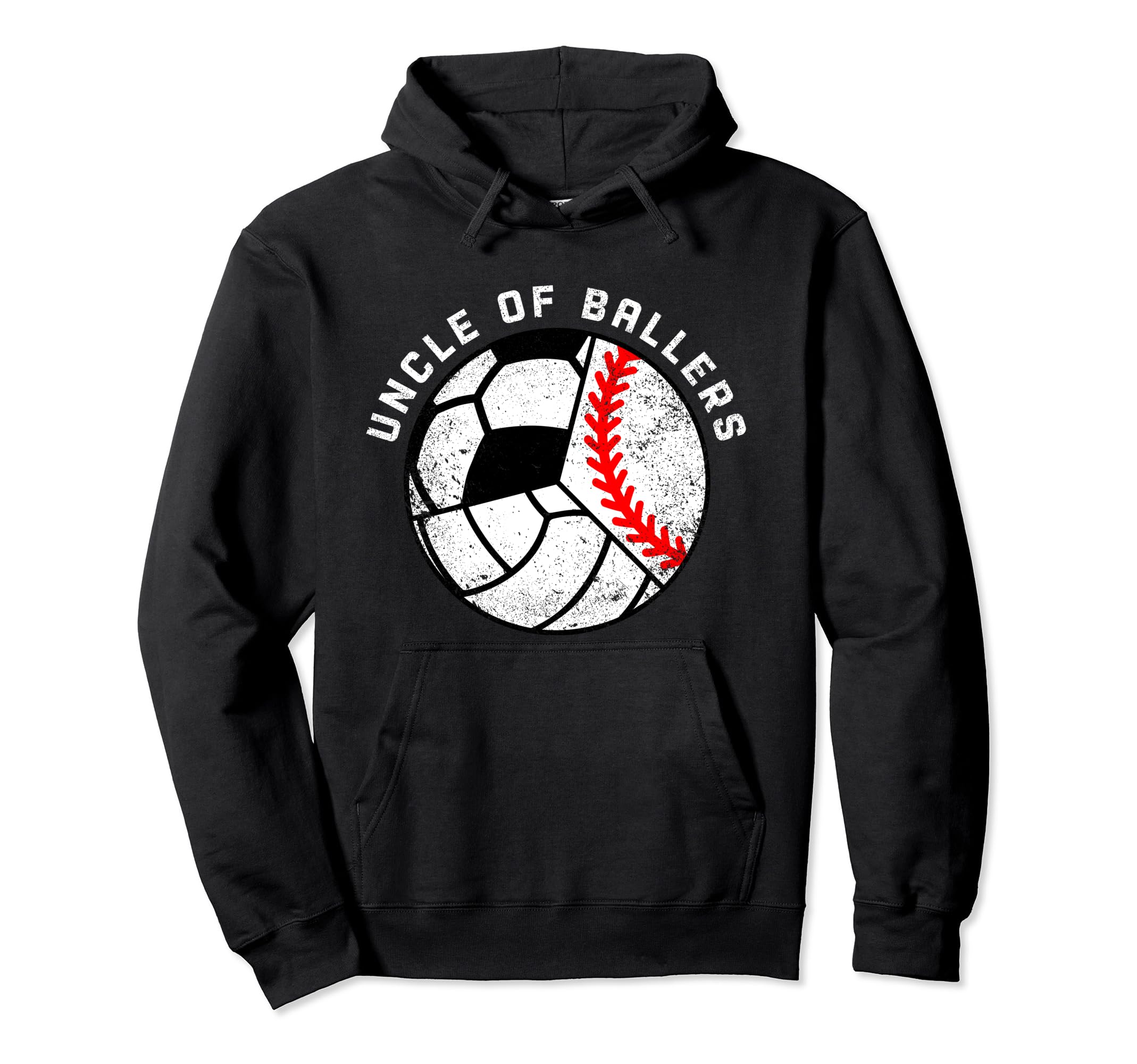 Uncle Ballers Funny Baseball Volleyball Hoodie - Trendy Graphic Men Women - T-Shirt, Sweatshirt, Hoodie