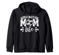 Livin That Mom Life Mother Mama Sweatshirt - Fun Novelty Design Unisex - T-Shirt, Sweatshirt, Hoodie