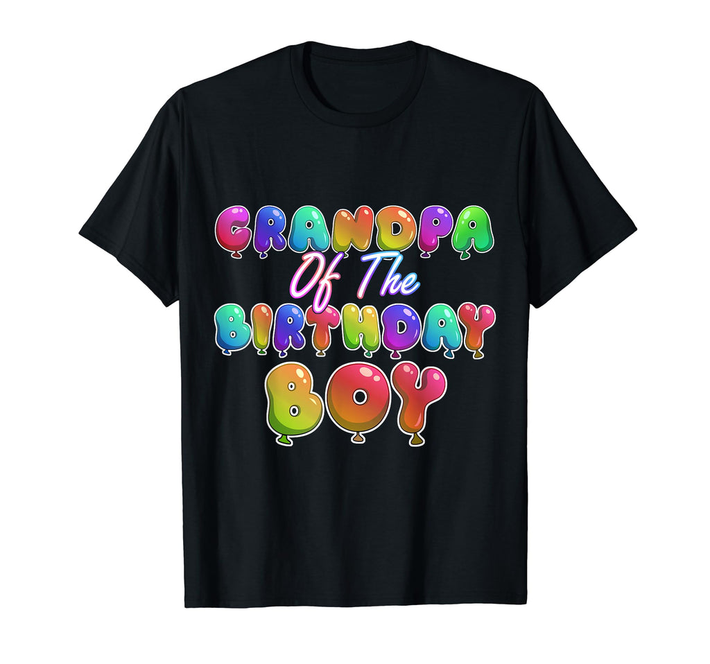 Grandpa Birthday Balloon Party T-Shirt - Streetwear Style Men Women - T-Shirt, Sweatshirt, Hoodie