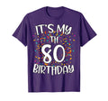 Its My 80 Year Old Birthday Squad 80Th T-Shirt - Graphic Print for Adults - T-Shirt, Sweatshirt, Hoodie
