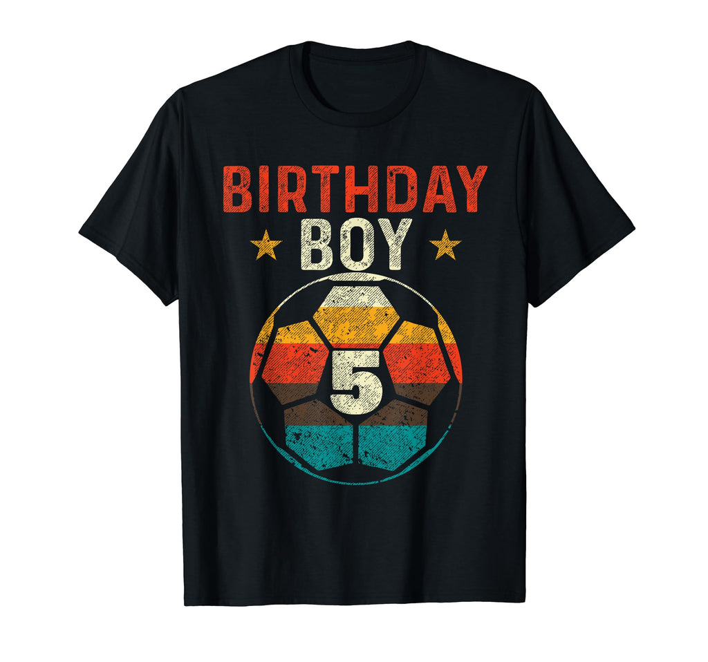 5Th Birthday Soccer Lover 5 Years Old T-Shirt - Fun Novelty Design Unisex - T-Shirt, Sweatshirt, Hoodie