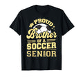Proud Brother 2024 Senior Soccer T-Shirt - Minimalist Print Unisex - T-Shirt, Sweatshirt, Hoodie