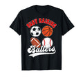 Sports Mom Gifts Busy Raising T-Shirt - Custom Art Print for Adults - T-Shirt, Sweatshirt, Hoodie