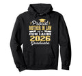 Proud Mother Law 2026 Cum Laude Hoodie - Aesthetic Graphic for Adults - T-Shirt, Sweatshirt, Hoodie