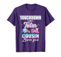 Gender Reveal Touchdowns Or Tutus T-Shirt - Fun Novelty Design for Adults - T-Shirt, Sweatshirt, Hoodie