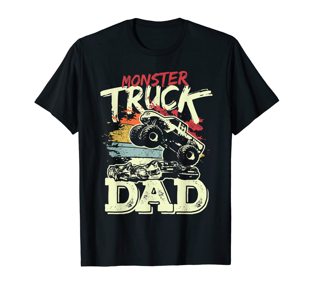 Mens Monster Truck Monster Truck Dad T-Shirt - Streetwear Style Men Women - T-Shirt, Sweatshirt, Hoodie