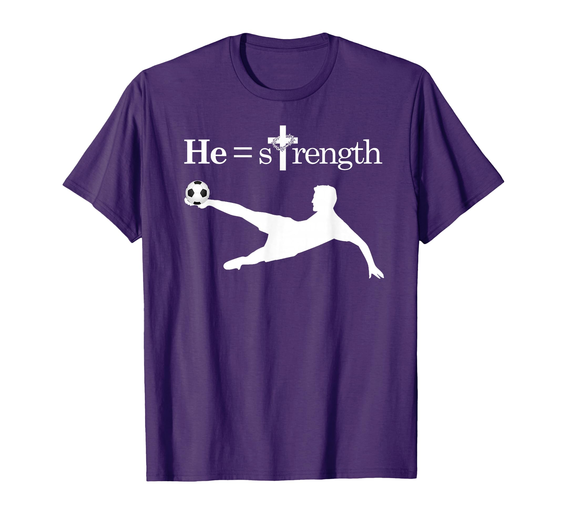 Christian Soccer Soccer T-Shirt - Trendy Graphic for Adults - T-Shirt, Sweatshirt, Hoodie