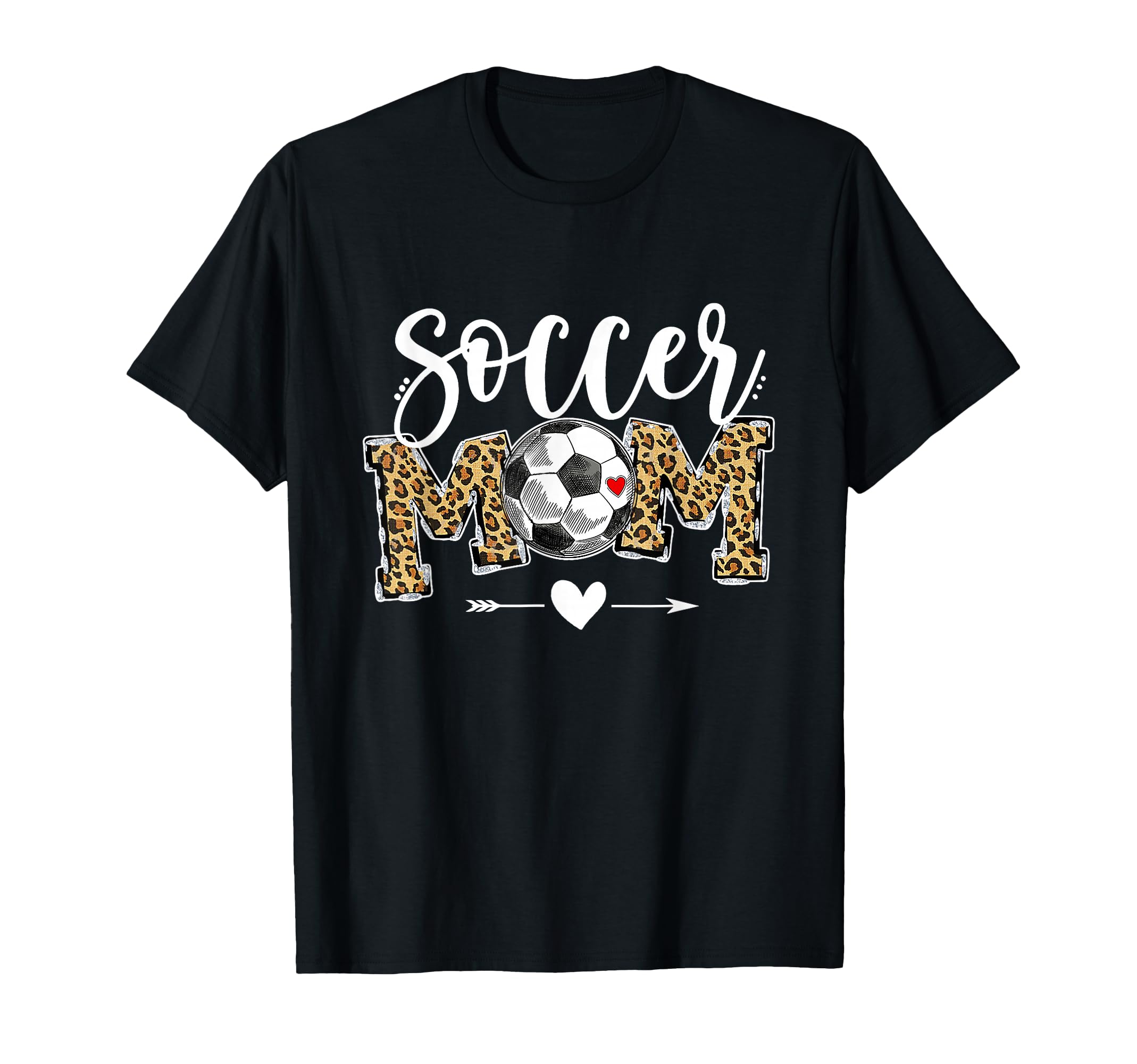 Soccer Mom Leopard Funny Soccer Mom T-Shirt - Unique Graphic for Adults - T-Shirt, Sweatshirt, Hoodie