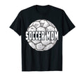 Soccer Mom Game Day Soccer Lovers T-Shirt - Minimalist Print Men Women - T-Shirt, Sweatshirt, Hoodie
