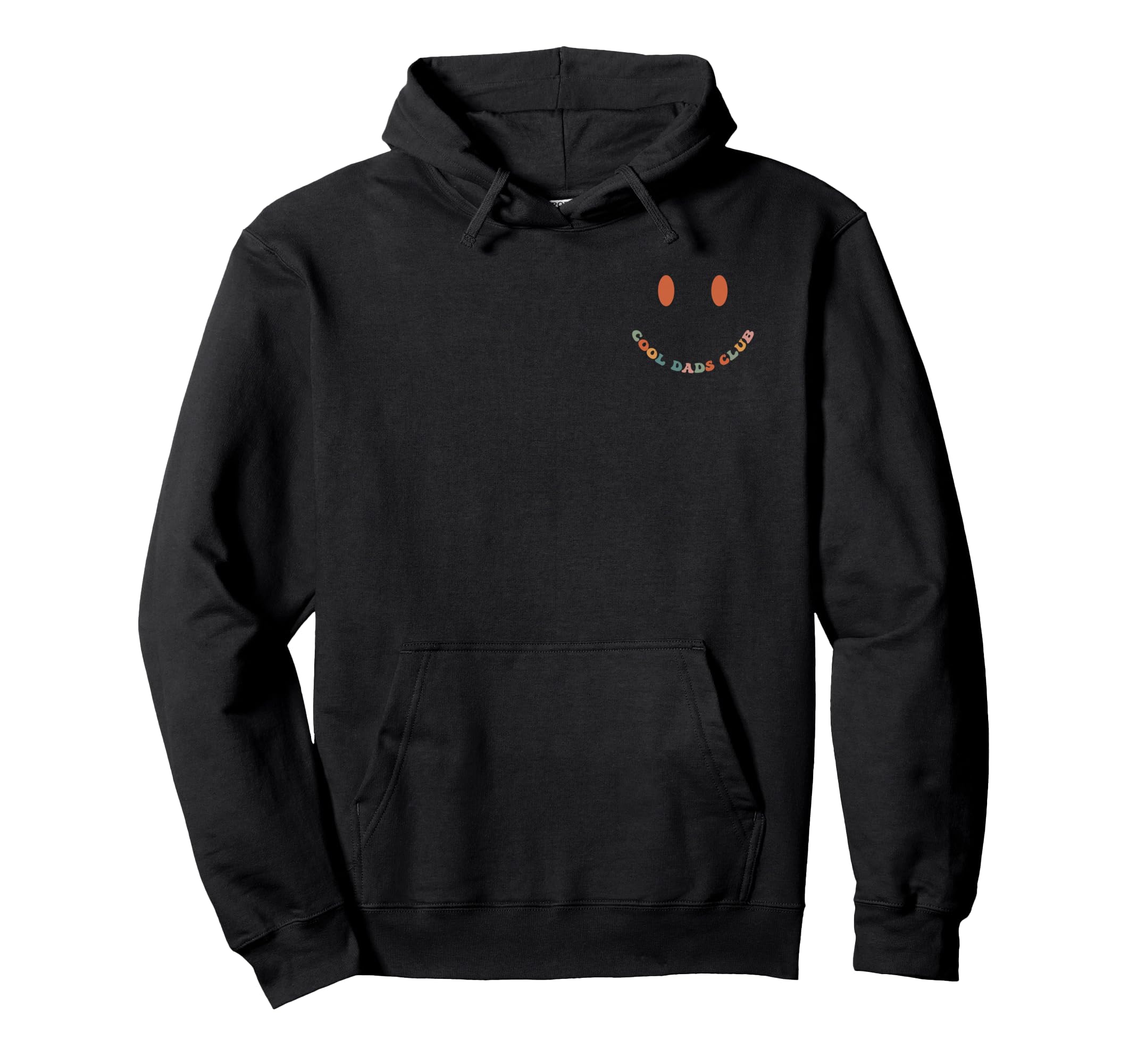 Dads Club Groovy Dad Fathers Day Hoodie - Novelty Apparel Unisex - T-Shirt, Sweatshirt, Hoodie