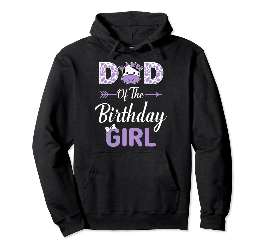 Dad Birthday Farm Cow Daddy Papa 1St Hoodie - Custom Art Print Unisex - T-Shirt, Sweatshirt, Hoodie