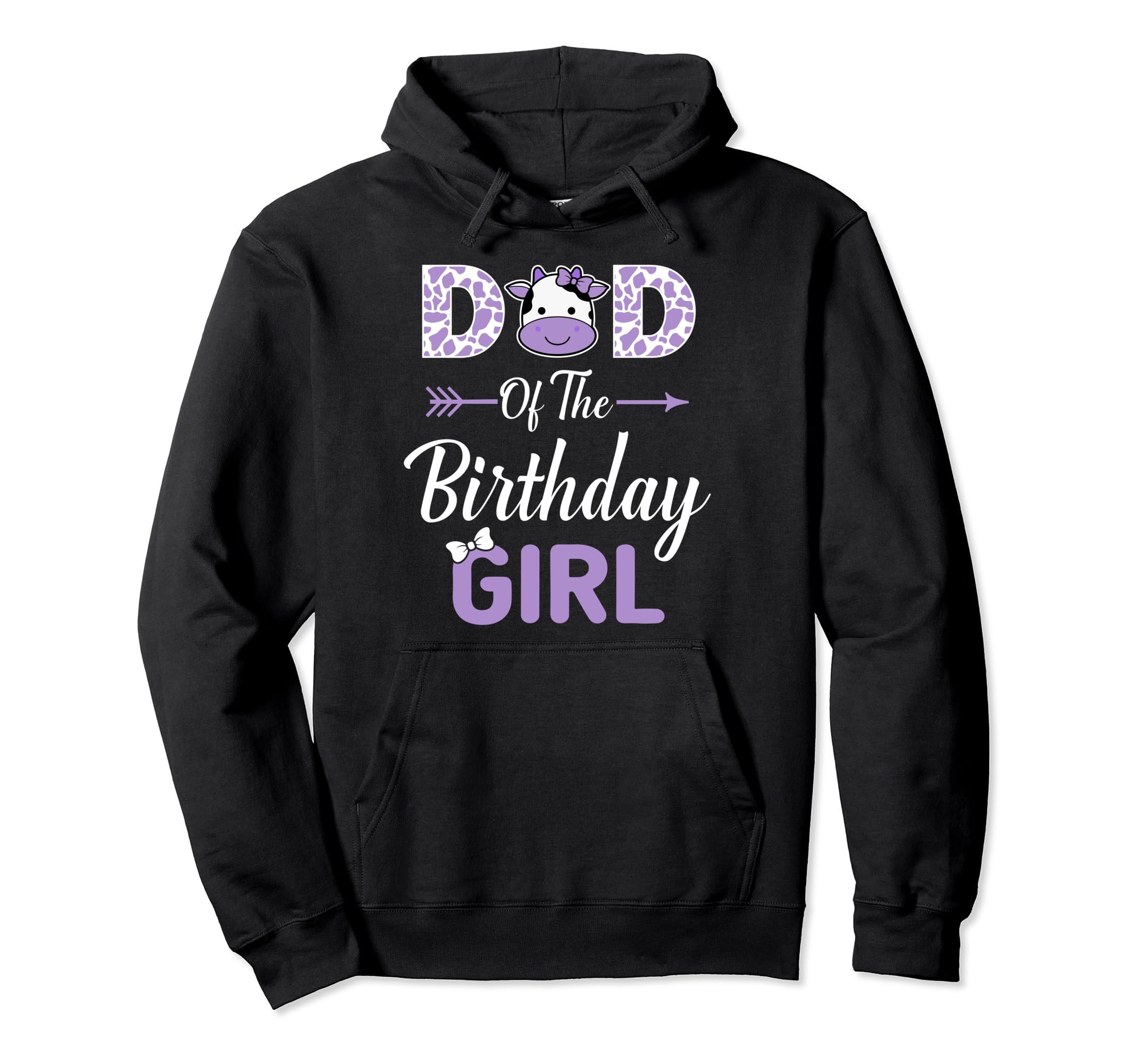 Dad Birthday Farm Cow Daddy Papa 1St Hoodie - Custom Art Print Unisex - T-Shirt, Sweatshirt, Hoodie