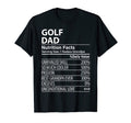 Golf Dad Nutrition Facts Funny Golf T-Shirt - Streetwear Style Men Women - T-Shirt, Sweatshirt, Hoodie