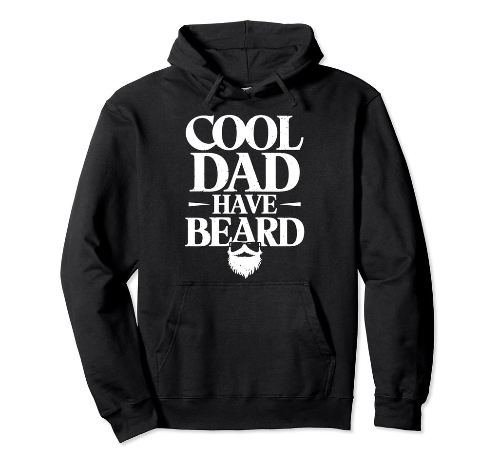 Bearded Dad Novelty Funny Beard Lover Hoodie - Custom Art Print for Adults - T-Shirt, Sweatshirt, Hoodie