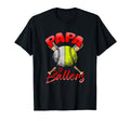 Softball Dad Pitcher Baseball Bat Husband T-Shirt - Minimalist Print Unisex - T-Shirt, Sweatshirt, Hoodie